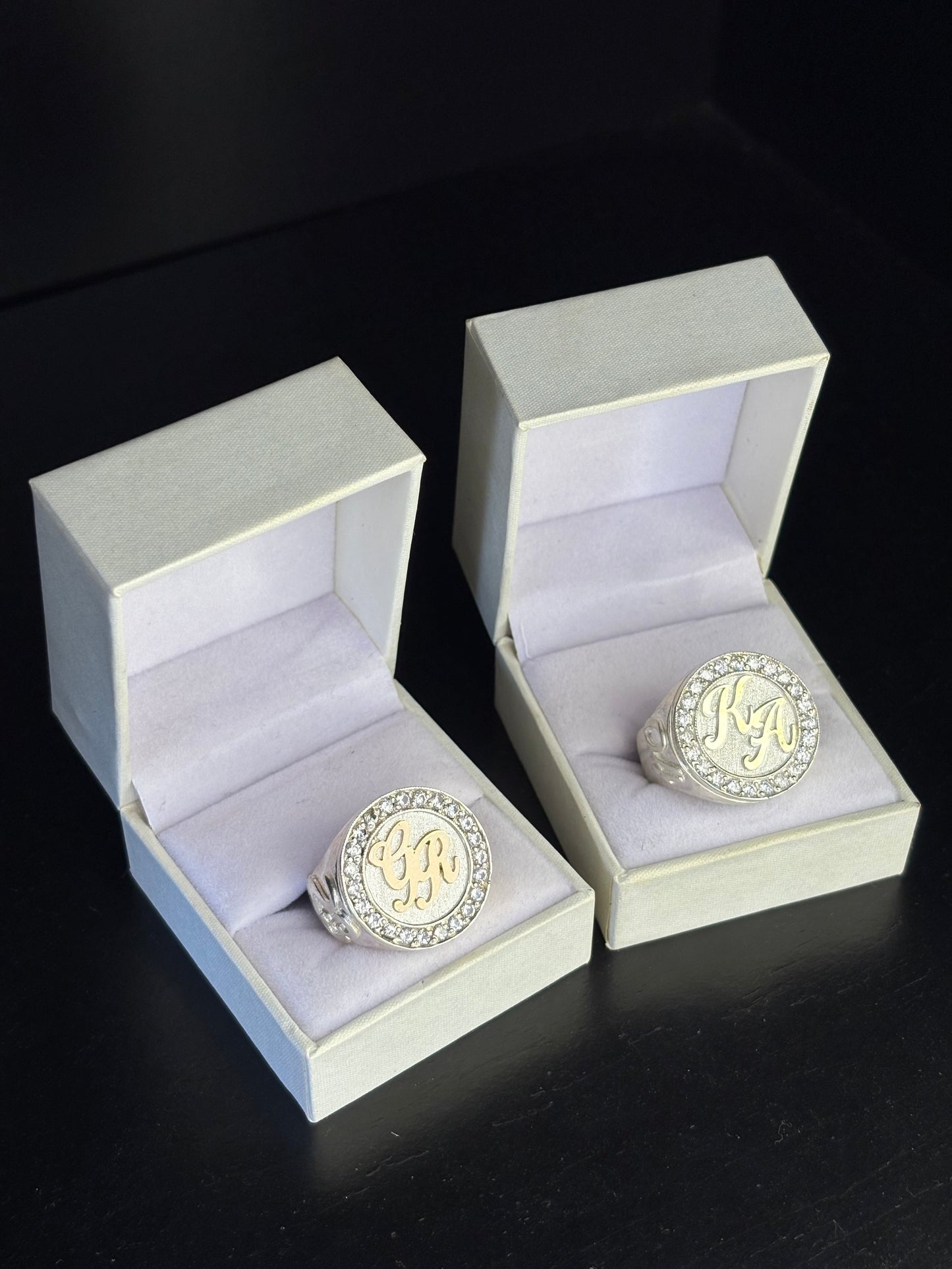 Anillo Imperial Plata Oro 10k