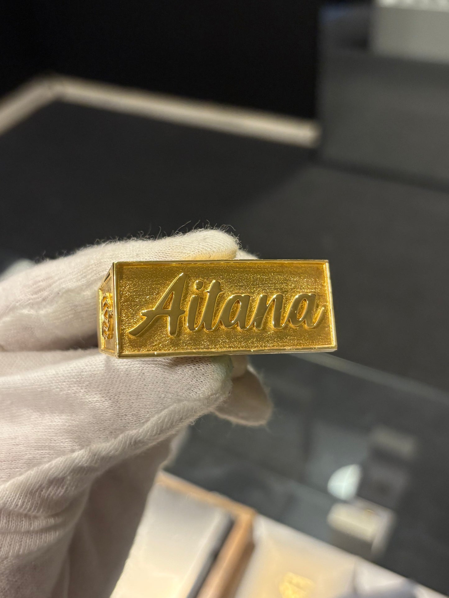Manopla XL Plata Enchapada