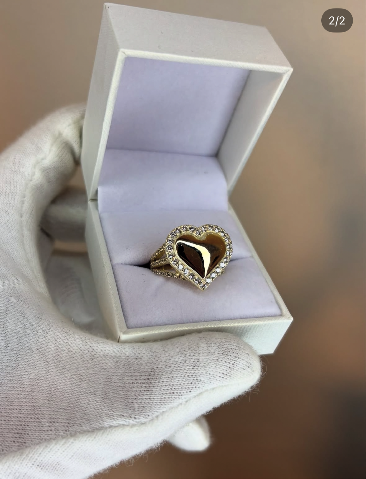 Anillo Corazón