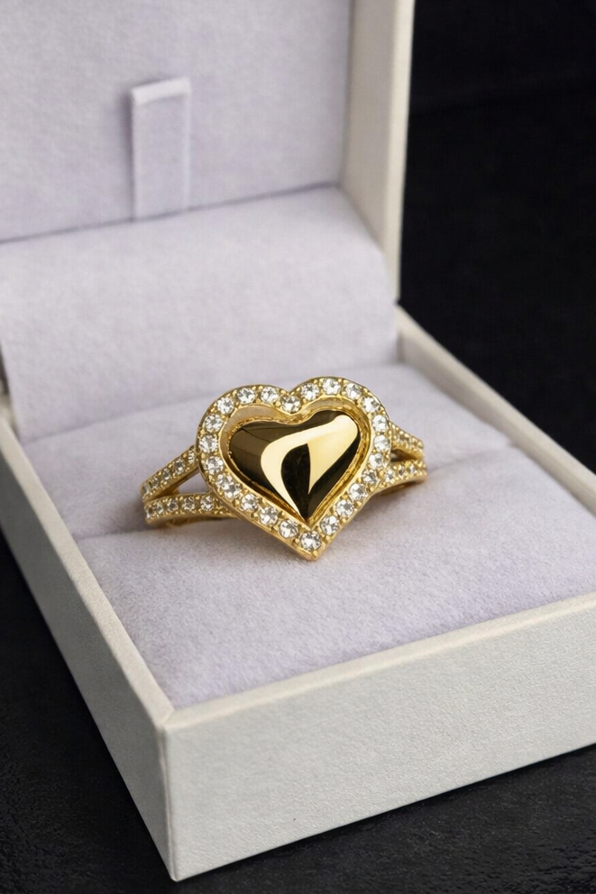 Anillo Corazon
