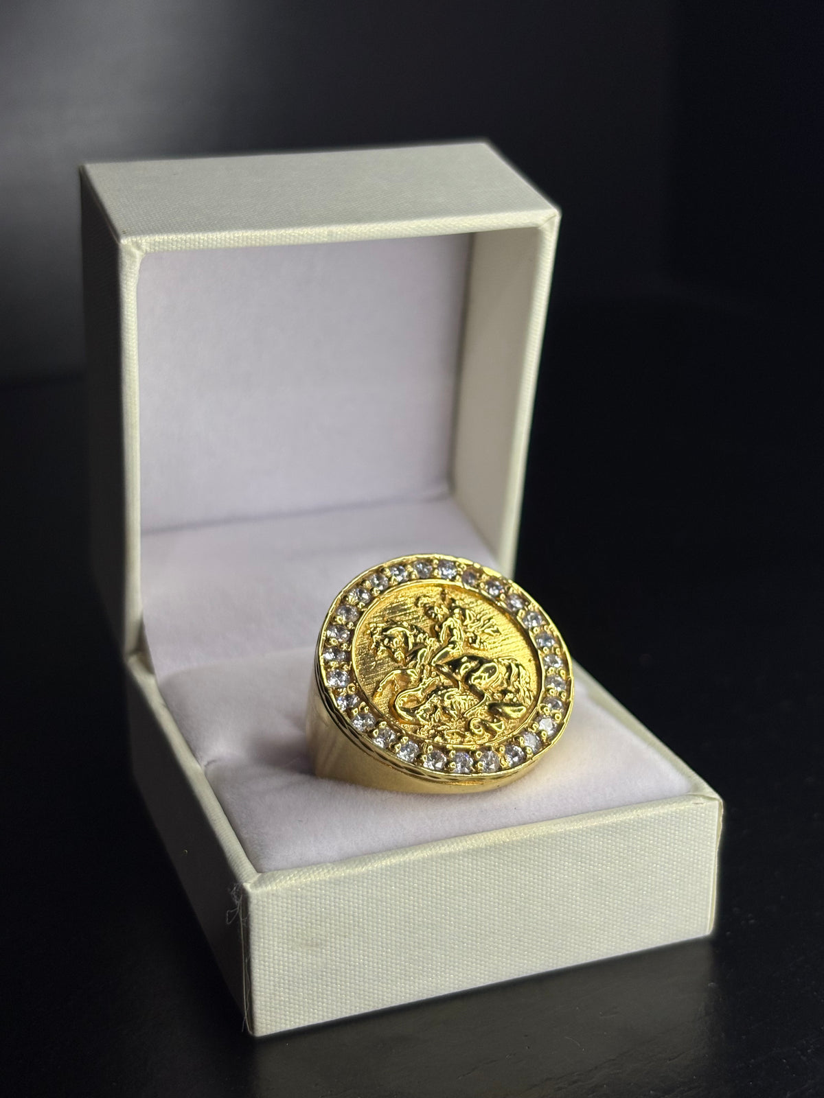 Anillo San jorge Imperial Bañado