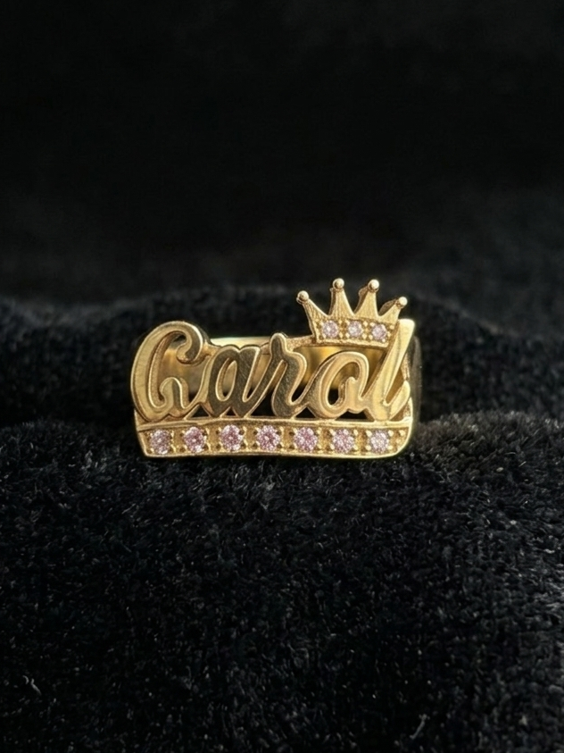 Anillo Nombre Queen