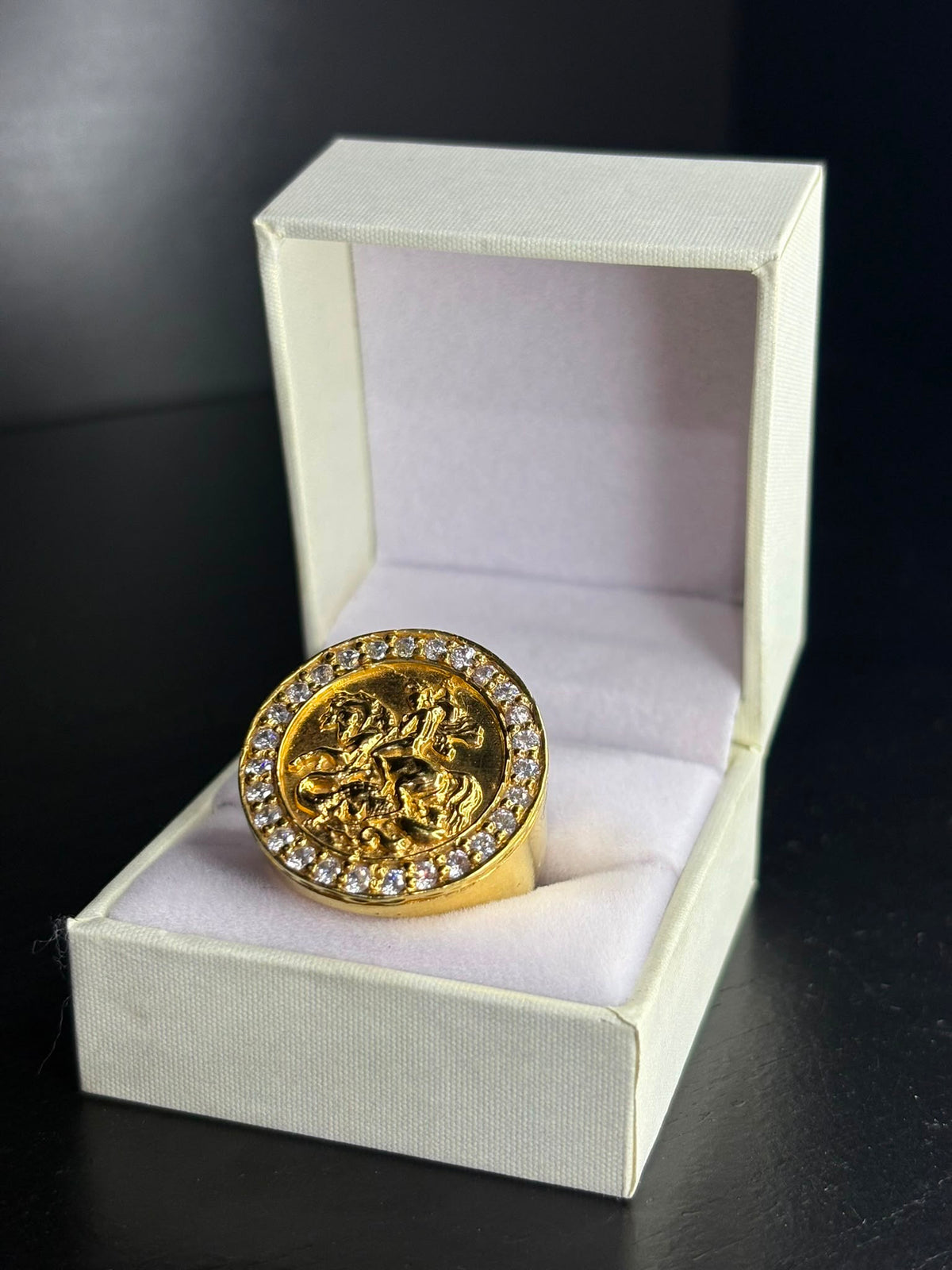 Anillo San jorge Imperial Bañado