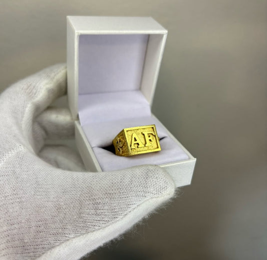 Anillo Mesa Clasico Enchapado