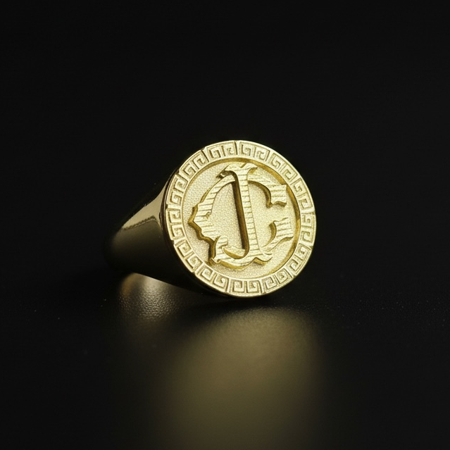Anillo Versace Plata