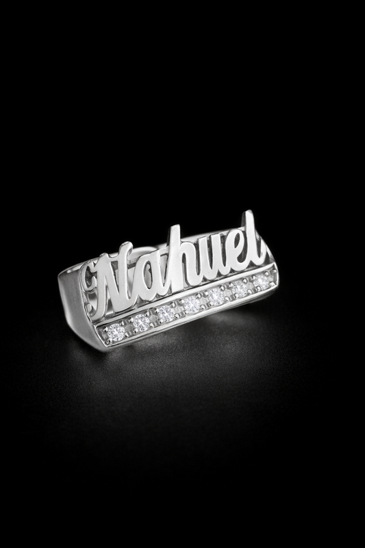 Anillo Nombre Plata
