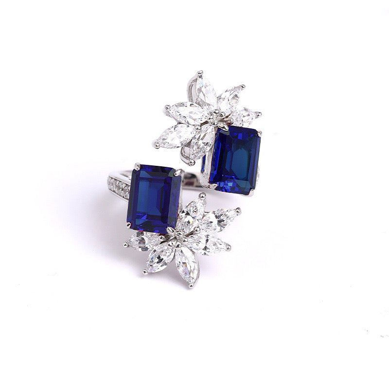 Anillo Rubí o Zafiro