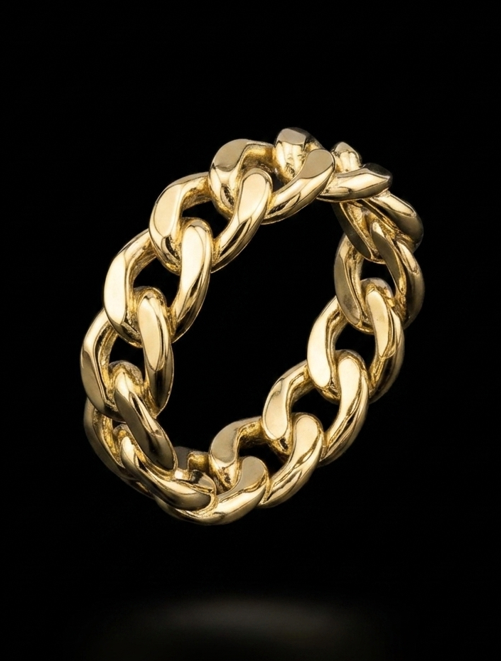 Anillo Cubana 8g