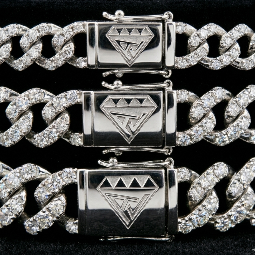 Pulsera Cubana Full Ice