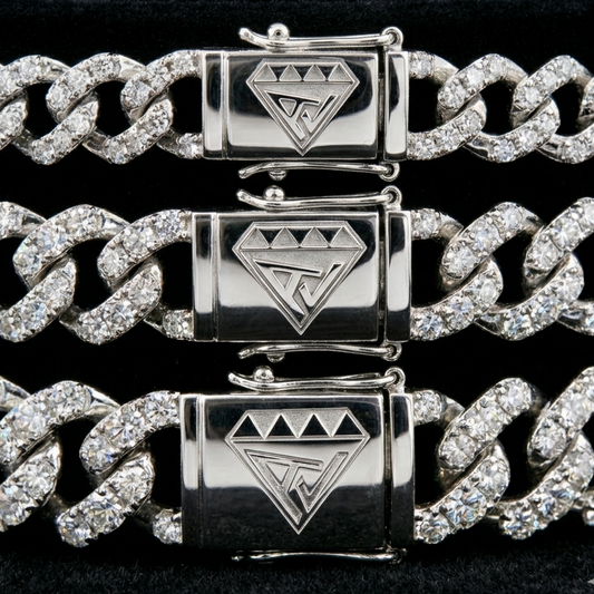 Pulsera Cubana Full Ice